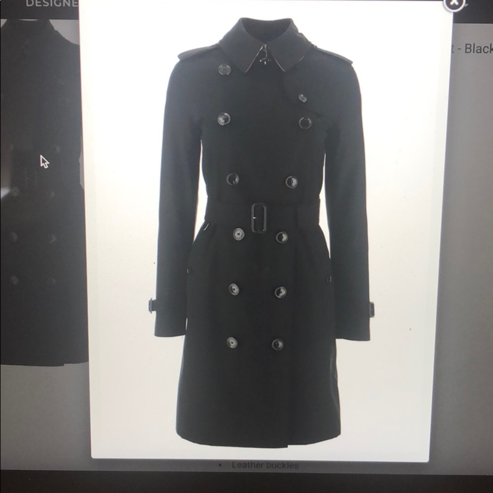 Burberry Kensington Long Trench Coat